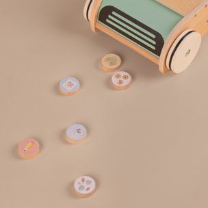 Aspiradora de madera ASPIRALOOM para niños