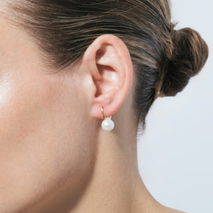 Pendientes Siansa acabado oro amarillo 18k