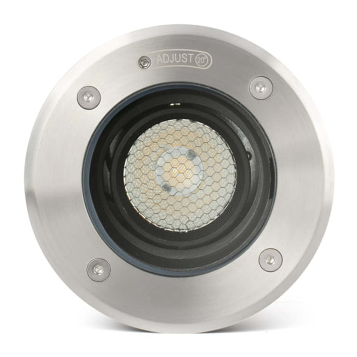 GEISER 130 Incasso orientabile grigio 38º 6,5W 3000K