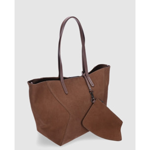 Bolso - Marron - Medida: 48 cm x 31 cm x 19 cm