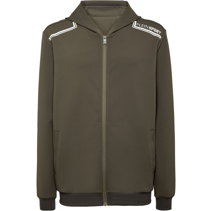 PLEIN SPORT Hooded Sweatjacket