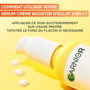 Garnier SkinActive Vitamine C Sérum Crème 2en1 Booster d'éclat