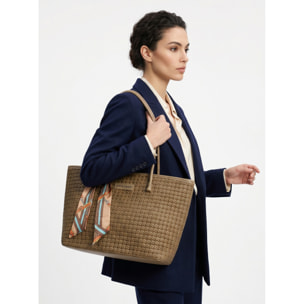 Borsa a mano donna - Modello Emberly Pro - Pelle vegana PU - 38.0 x 24.0 x 9.5 cm