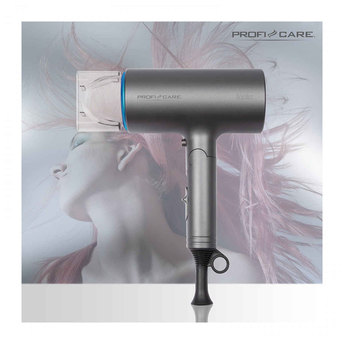 Sèche cheveux pliable 1600W Proficare PC-HT 3073 Bleu