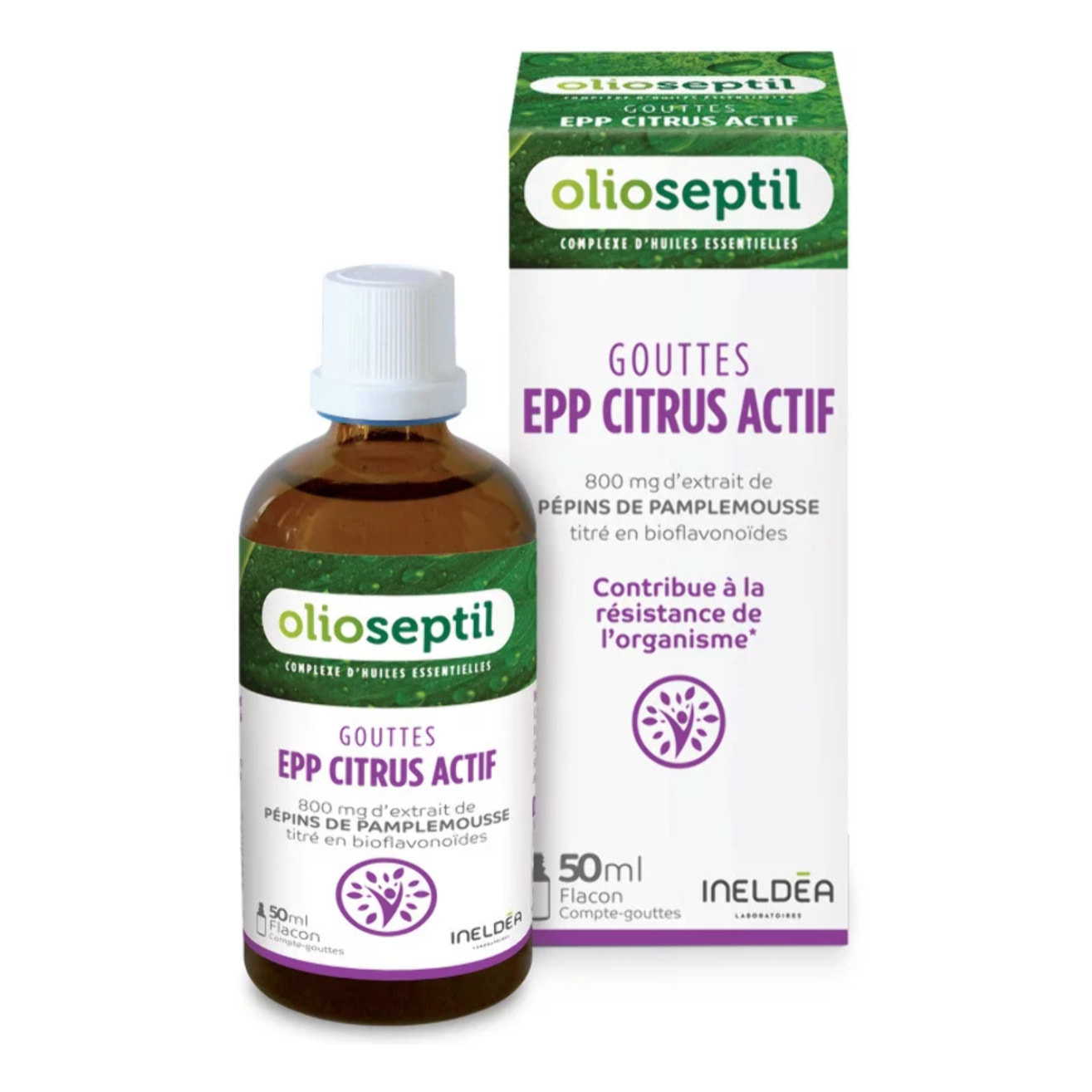 OLIOSEPTIL - Duo Gastro Protect - Gélules Gastro-Intestinal + Gouttes EPP Citrus - Aide à soutenir les défenses naturelles - Participe au bon fonctionnement du système digestif