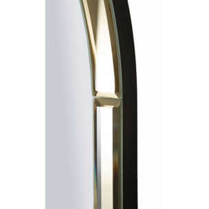 SPECCHIO DA MURO BAKU ORO CM 55X2X150 (MISURA SPECCHIO CM 49X144)