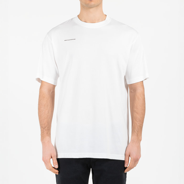 T-shirt jersey cotone organico con stampa oversize fit