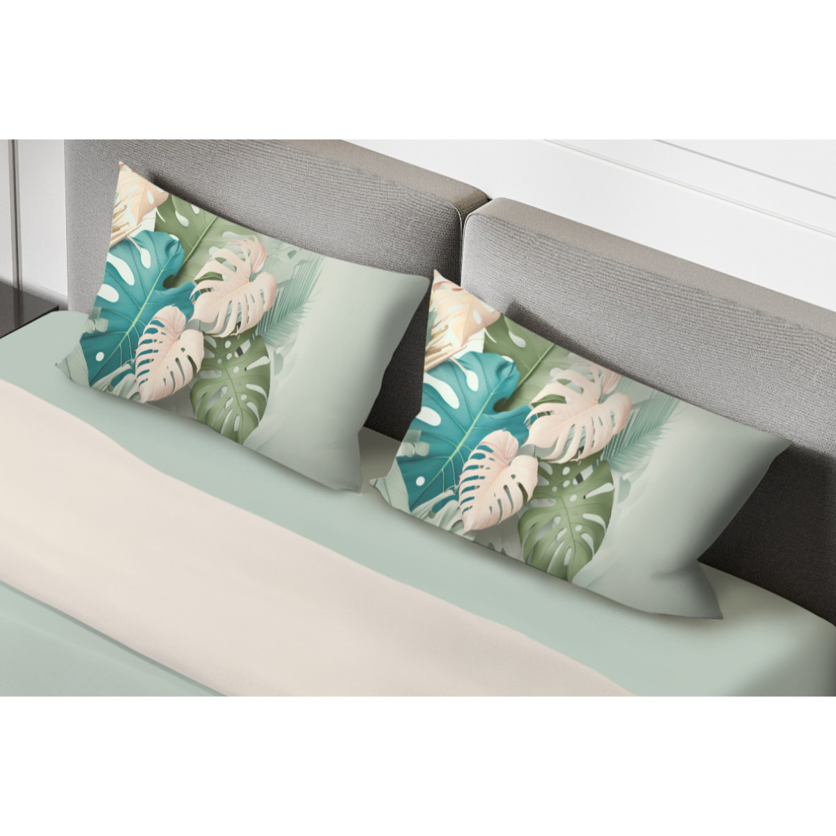 Completo letto fotografico Fine-Art IPERSAN Puro Cotone Botanic