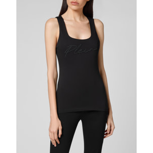 PHILIPP PLEIN Camiseta de tirantes SIGNATURE