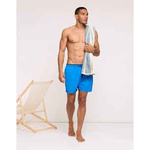 Bañador Liso con Cordón Azul - Foxly