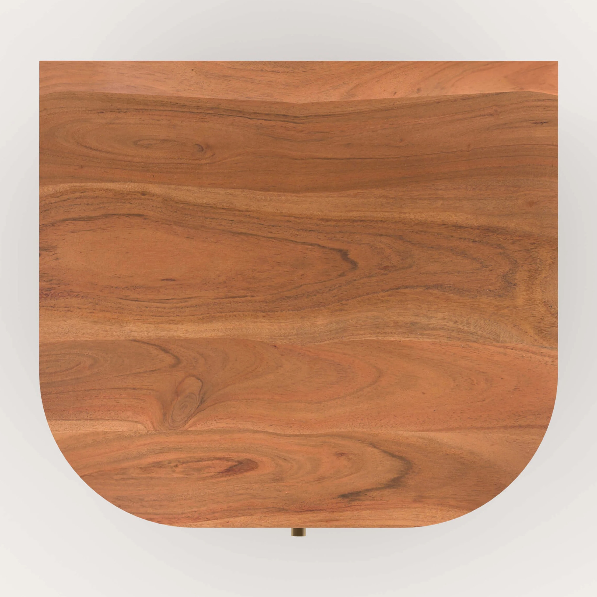 Table de chevet  en bois d'acacia 2 tiroirs - Paola