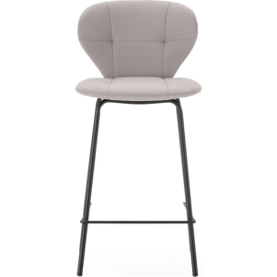 Lot de 2 tabourets en tissu - SVEA