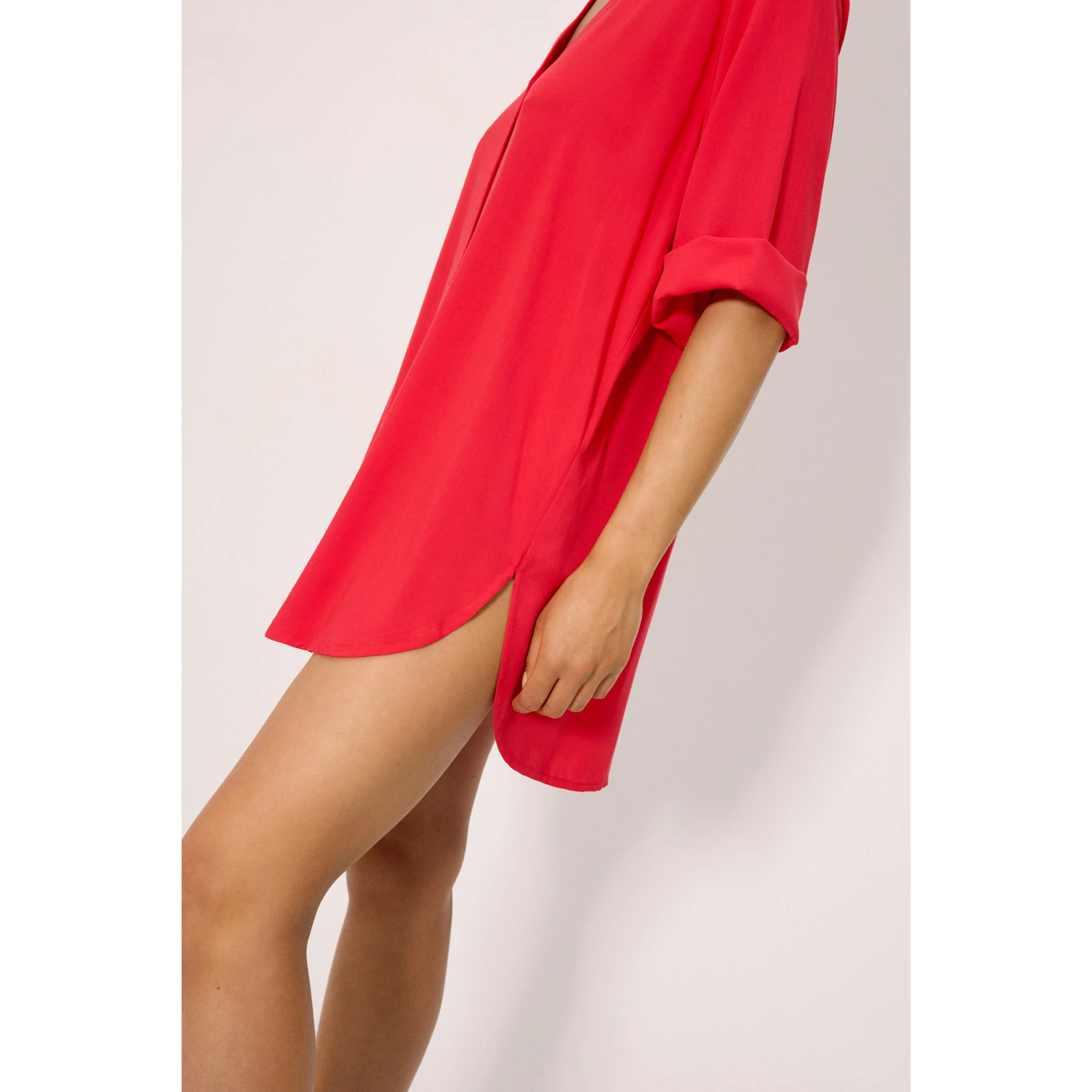 Vestito corto Arancio