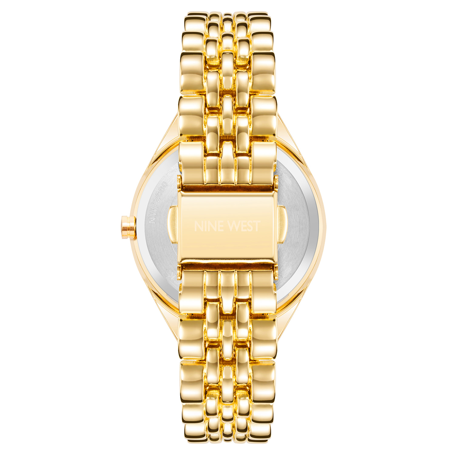 Reloj Nine West NW-2660SVGB Mujer Analogico Cuarzo con Correa de Metal