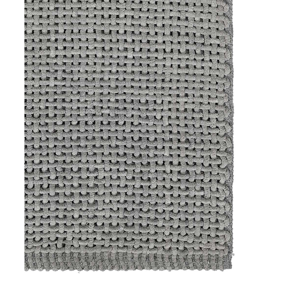 Tappeto bagno CRAZY CEMENTO in microfibra misto cotone, morbido antiscivolo lavabile in lavatrice, tappetino lavabo sanitari bagno
