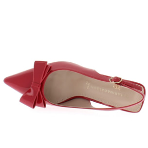 Marina Galanti Scarpe Donna Decollete Ankle Strap Heeled 70 MG 1A125 Red