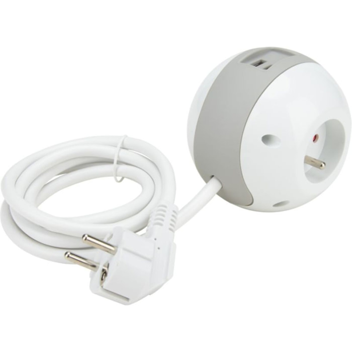 Multiprise WATT AND CO bloc Watt Ball type A + type C 20W