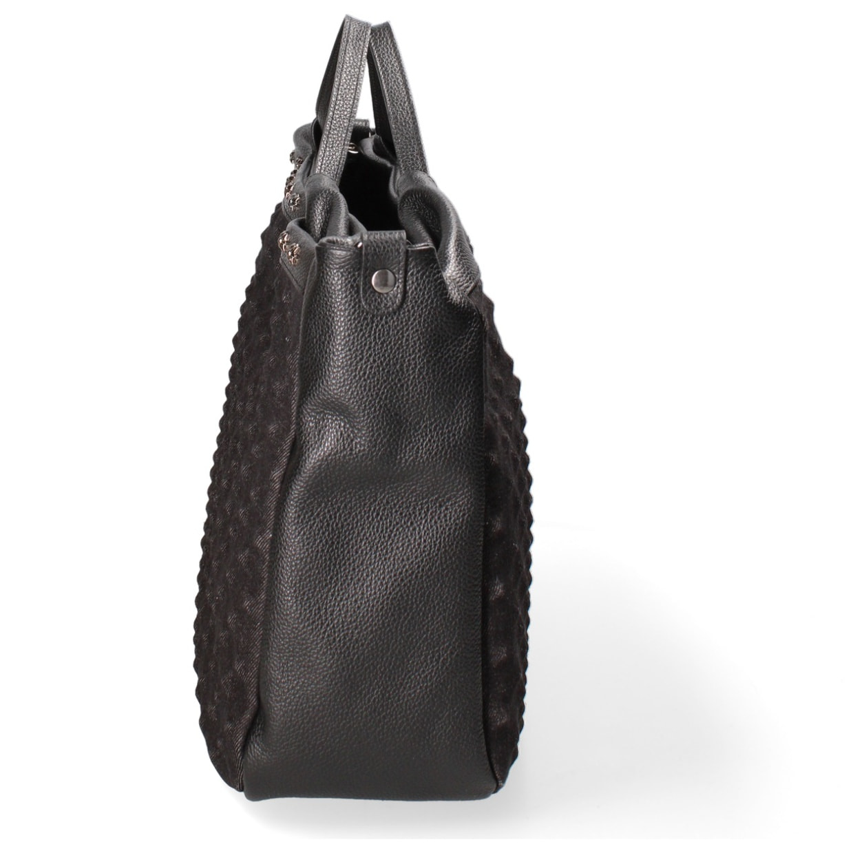 Borsa a mano da donna Made in Italy - Modello Silvana Lux - Vera Pelle - 45.0 x 30.0 x 17.0 cm
