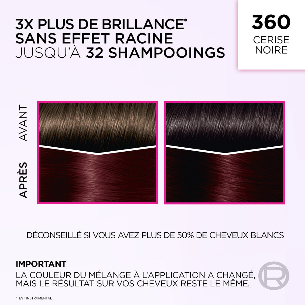 L'Oréal Paris Casting Crème Gloss Coloration 360 Cerise Noire