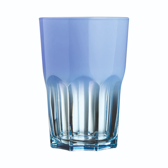 Set di 6 bicchieri da acqua 40 cl blu - Summer Pop - Luminarc
