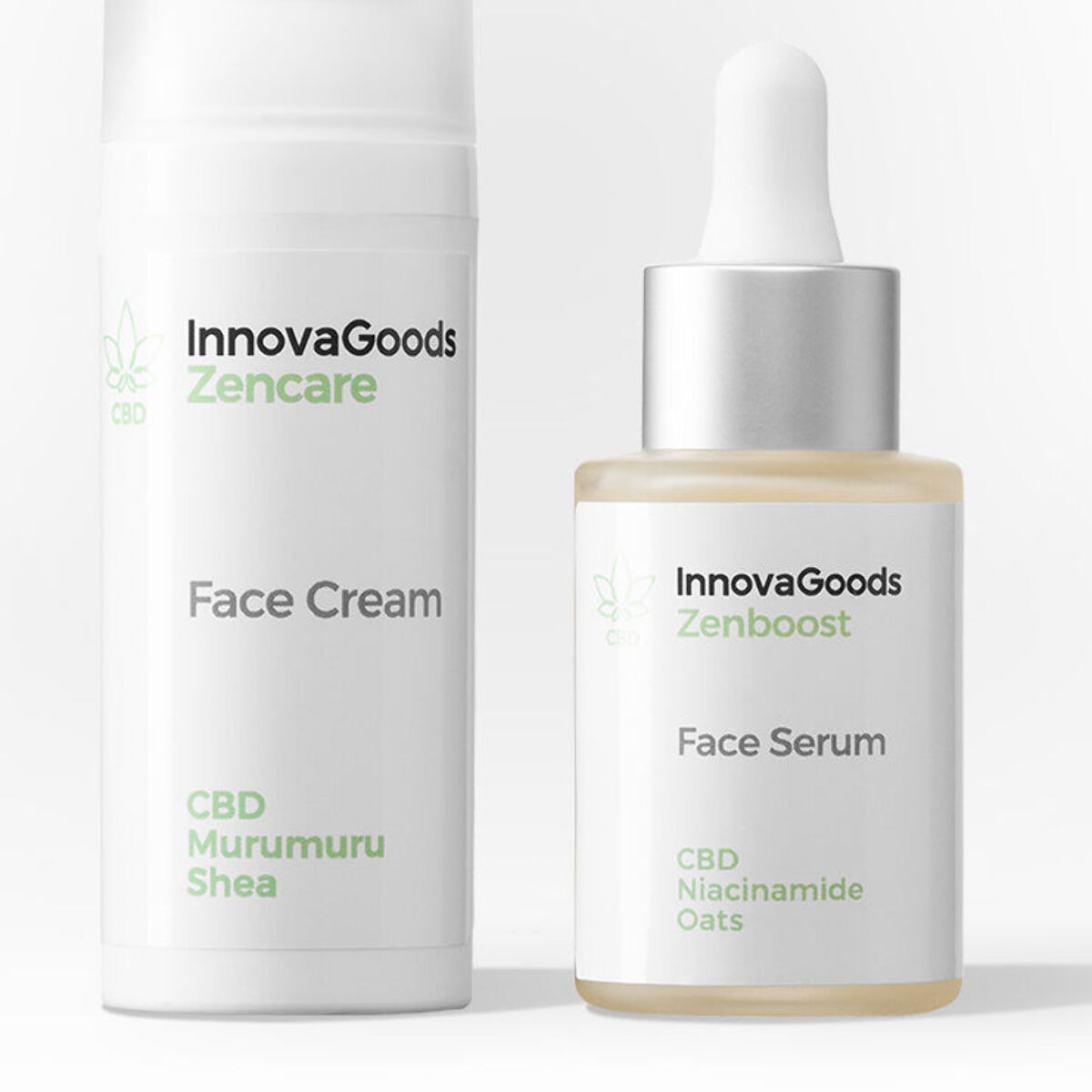 Pack Duo Hydratation Visage CBD InnovaGoods