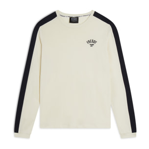 T-shirt Uomo Regular Fit con Dettagli a Contrasto