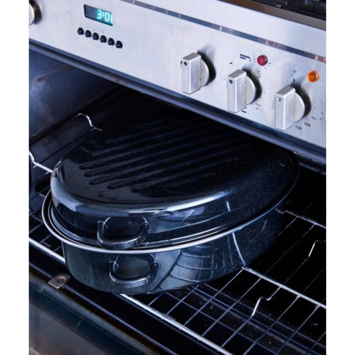 Cocotte BAUMALU roaster 38 cm 6.3L