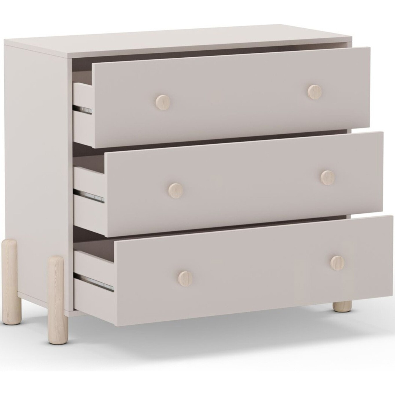 Commode enfant 3 tiroirs en bois - BASTIEN