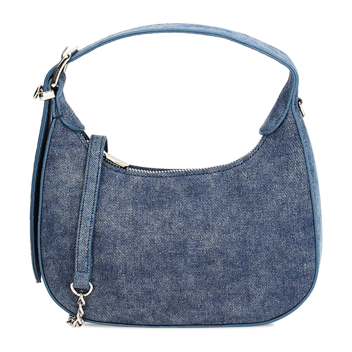 Mini bag donna jeans in tessuto