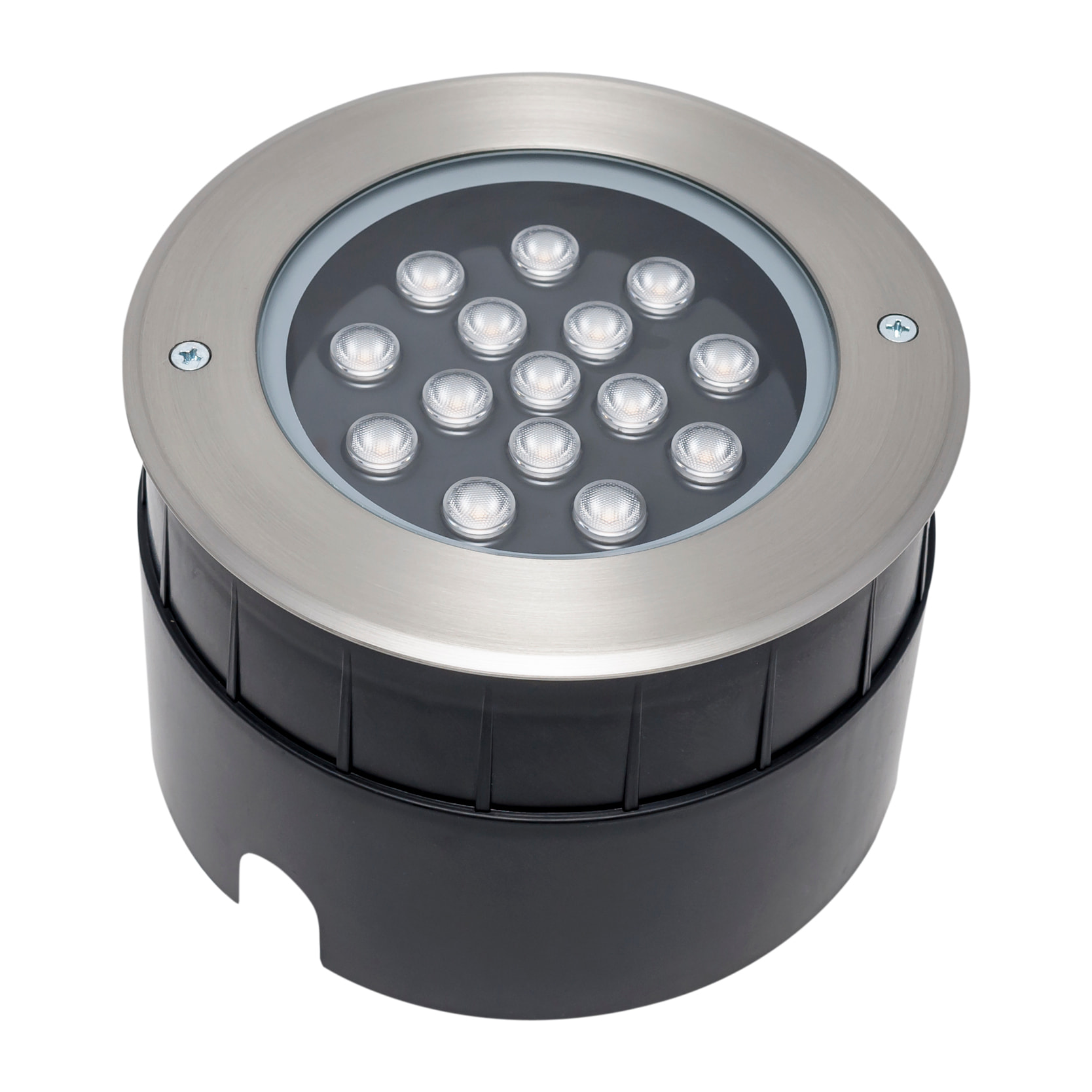 Forlight Incasso empotrable de suelo exterior con led blanco cálido 3000K en inoxidable