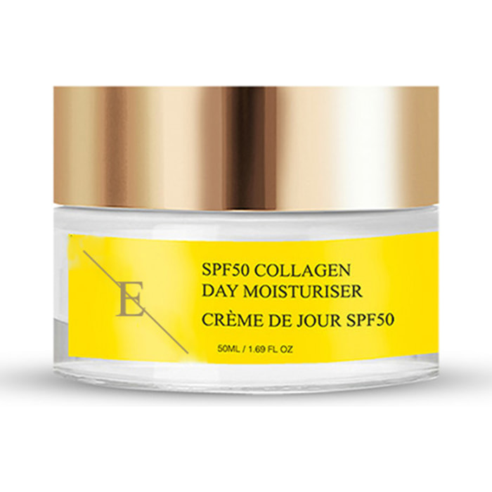 Crema de día de colágeno con FPS 50