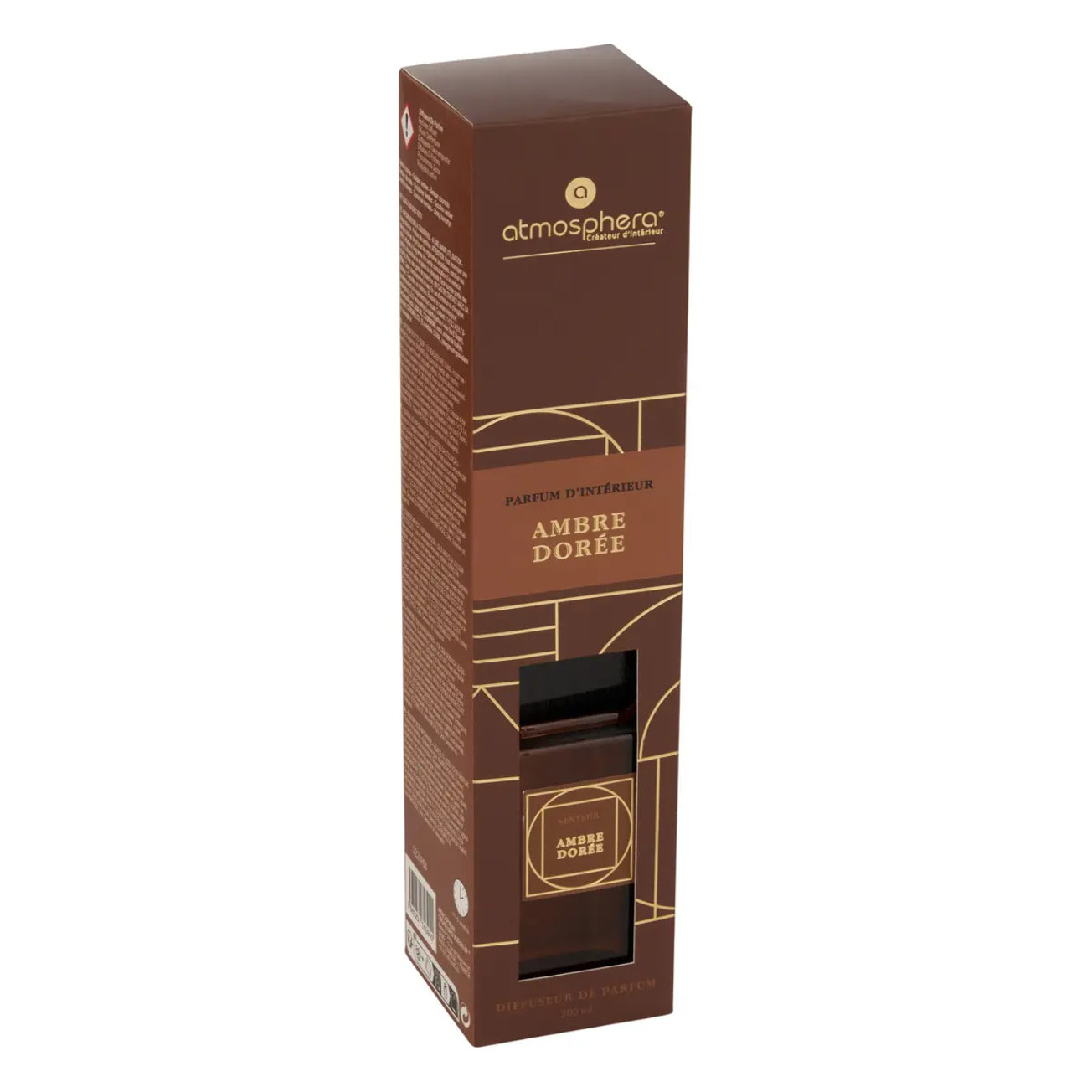 Diffuseur de parfum Leonar 200ml Ambre dorée