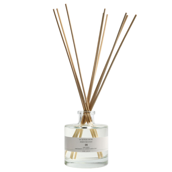 Difusor mikado de 100ml aroma light green scalpers