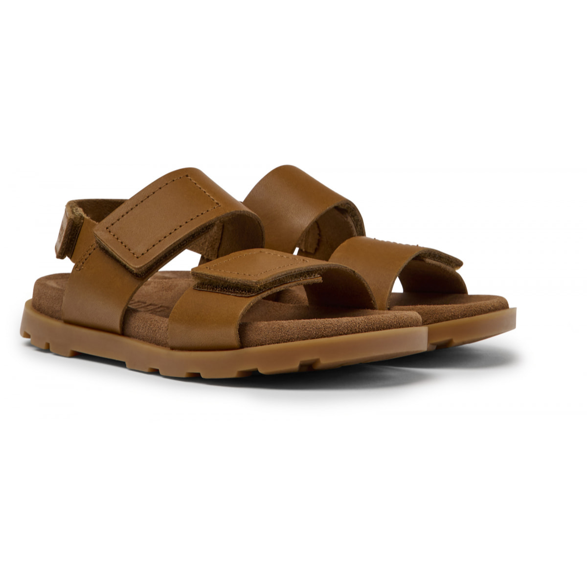 Sandalias - CAMPER Brutus - Marron - Cuero liso