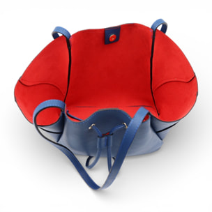 Borsa a spalla Cheval Firenze Frida Blu