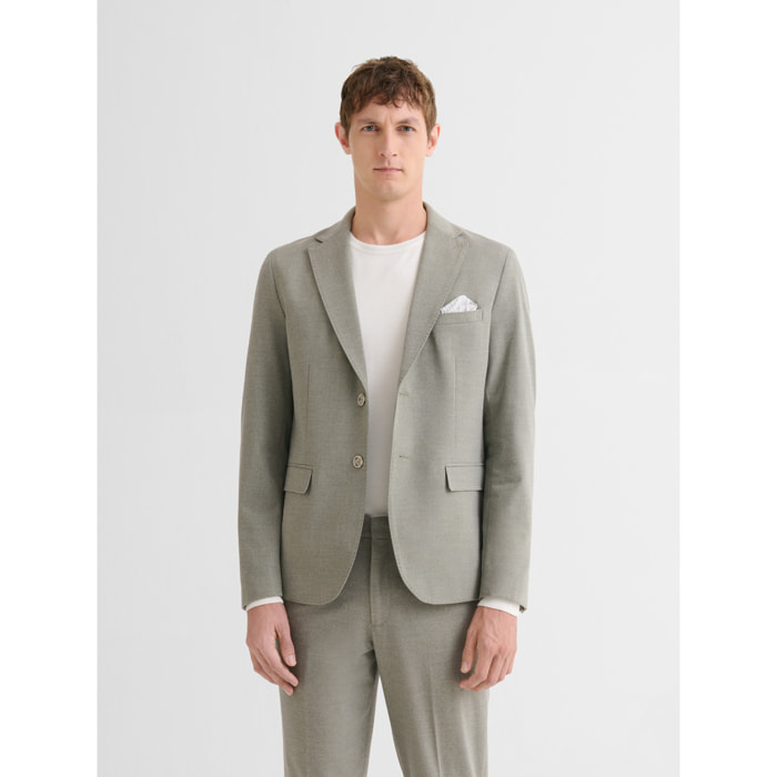 Bsauge Veste De Costume Slim Bistretch