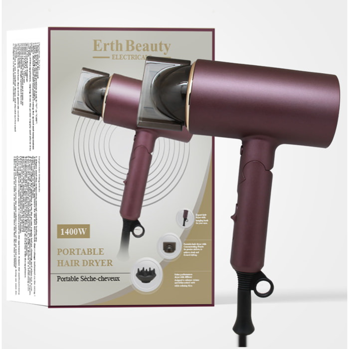 Secador de pelo portátil