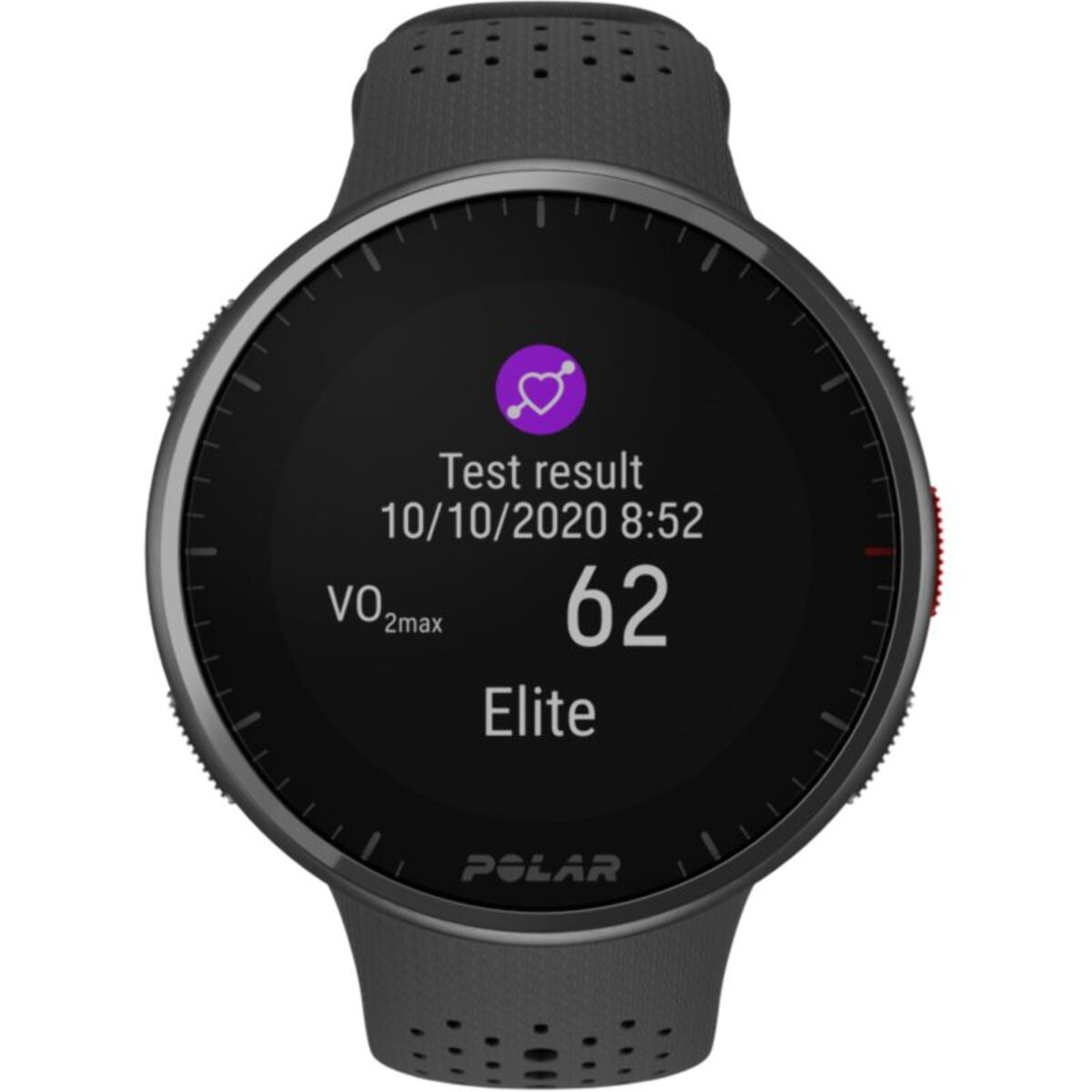 Montre sport POLAR Pacer Pro Carbon Gray S-L