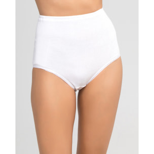 Braga alta 100% algodón con patrón tradicional