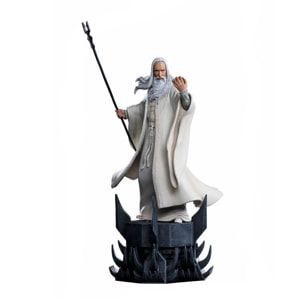 Il Signore Degli Anelli Statua Saruman Scala 1/10 29 Cm Iron Studios