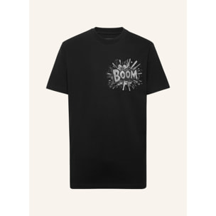 PHILIPP PLEIN Camiseta de cuello redondo y manga corta
