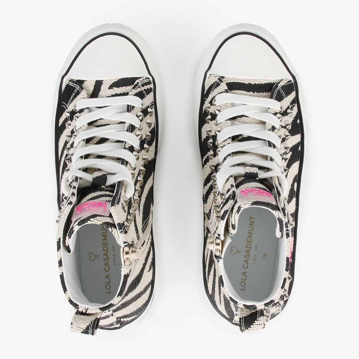 Sneakers alte stampa leopardo