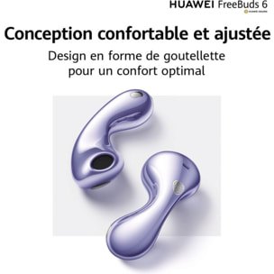 Ecouteurs HUAWEI Freebuds 6 Blanc