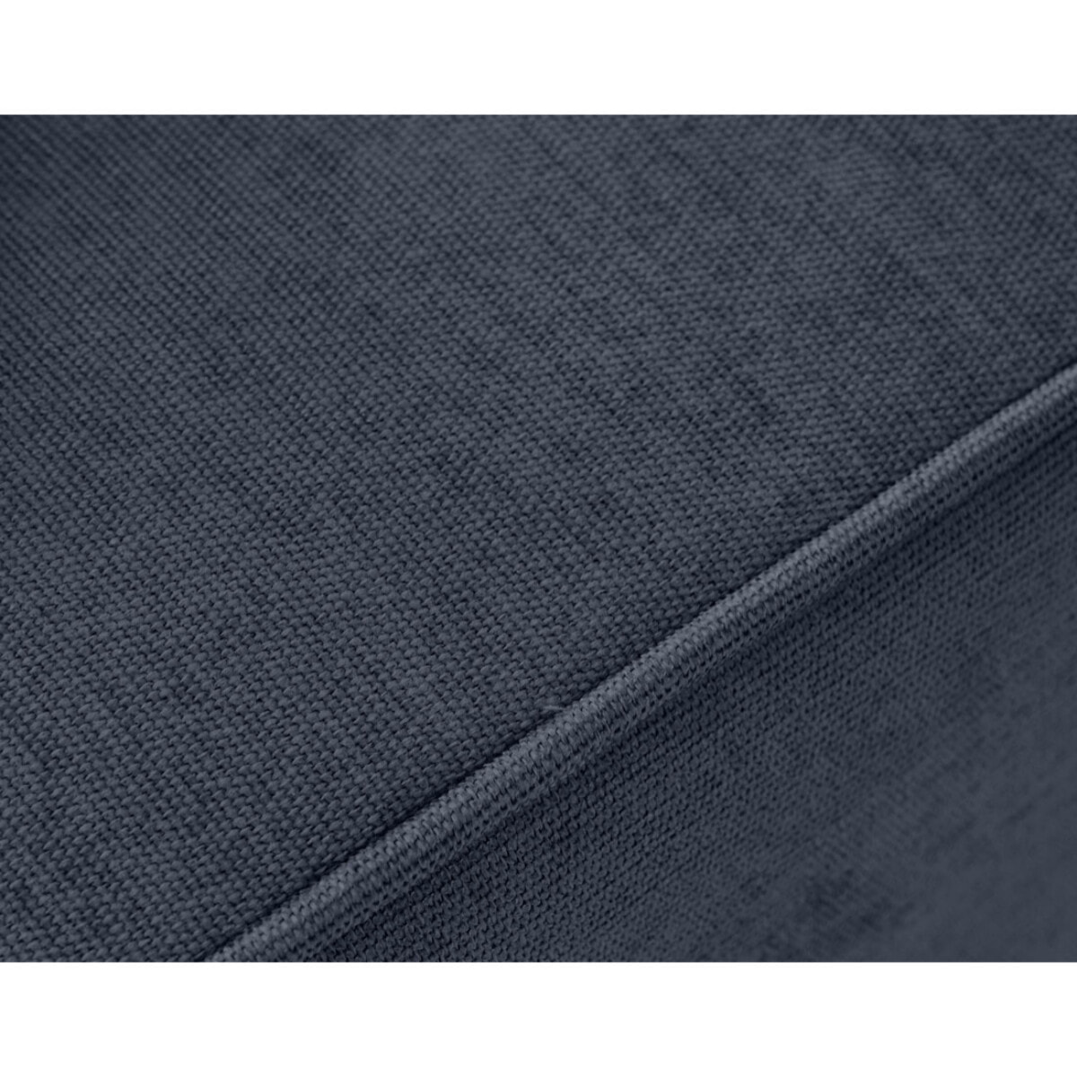 Topaze - canapé panoramique - 7 places - convertible avec coffre - en tissu - Bleu