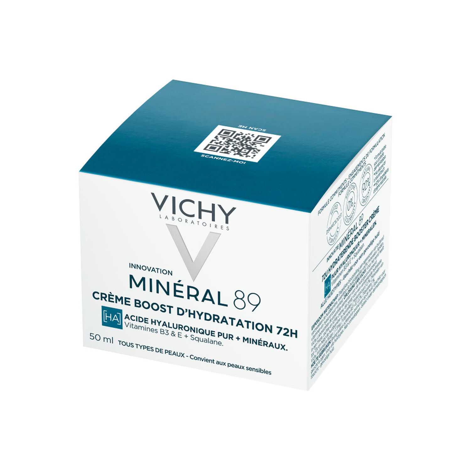 Minéral 89 - Crème Boost d'Hydratation 50 ml