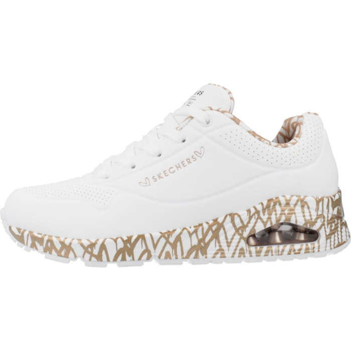 Sneakers De  Mujer Uno - Loving Love Blanco