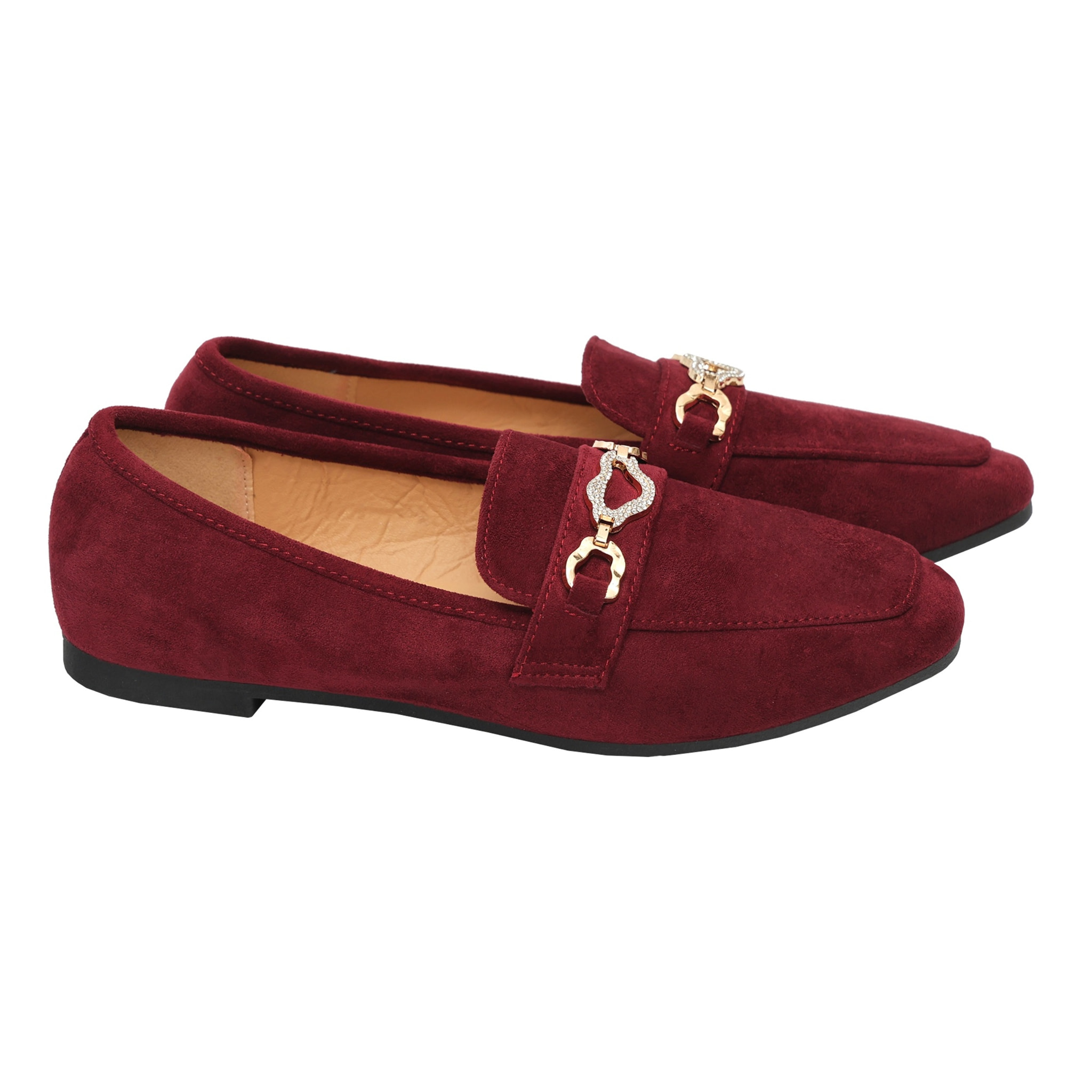 Mocassini con accessorio - tacco 1,0 cm