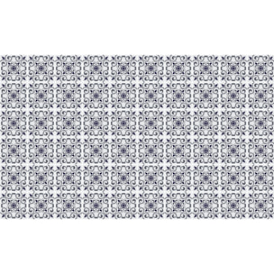 Stickers muraux - Sticker Mural Carrelage adhésif Cuisine Salle de Bain - 60 STICKERS CARRELAGES AZULEJOS LOCO