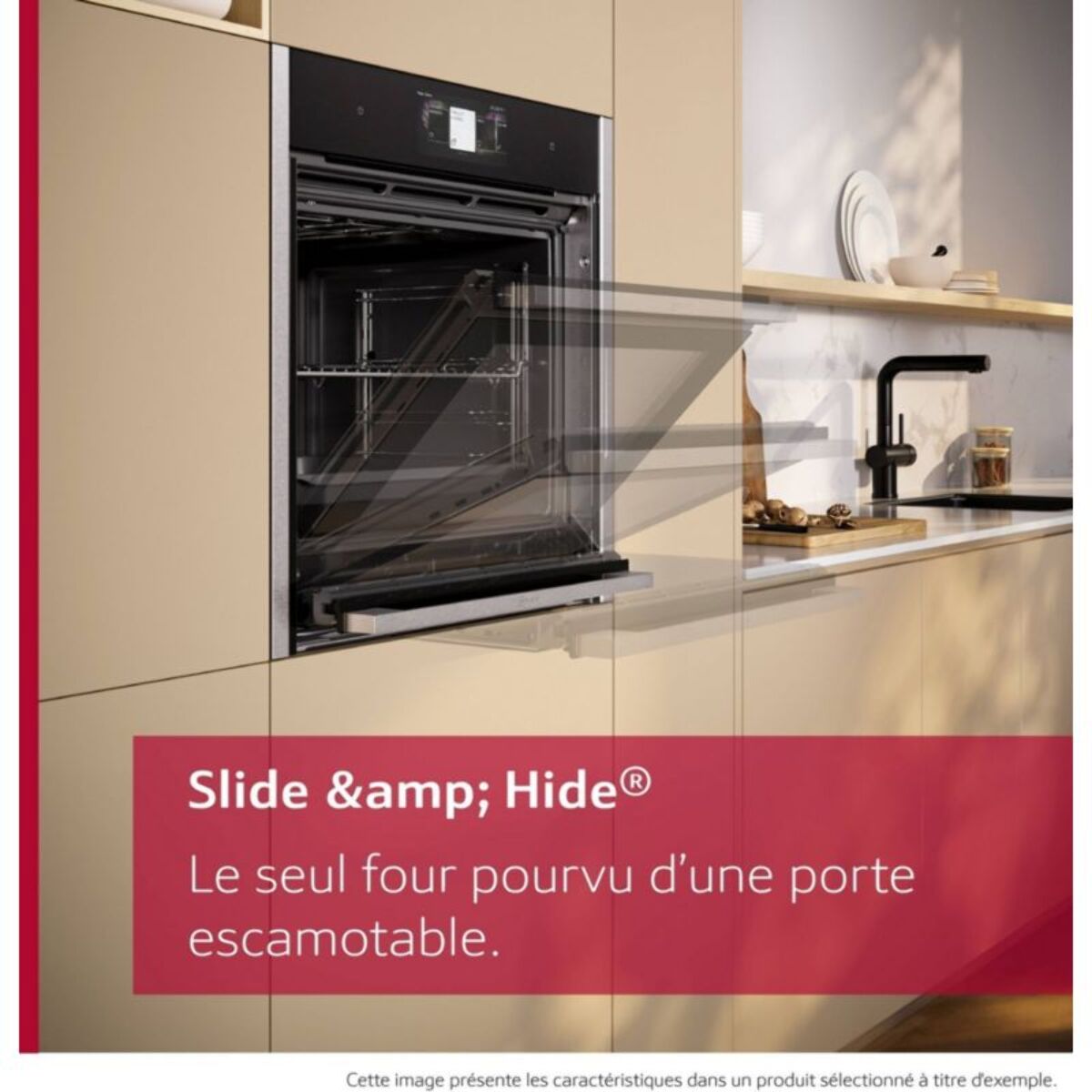 Four encastrable NEFF B64CS71N0 N90 Slide&Hide