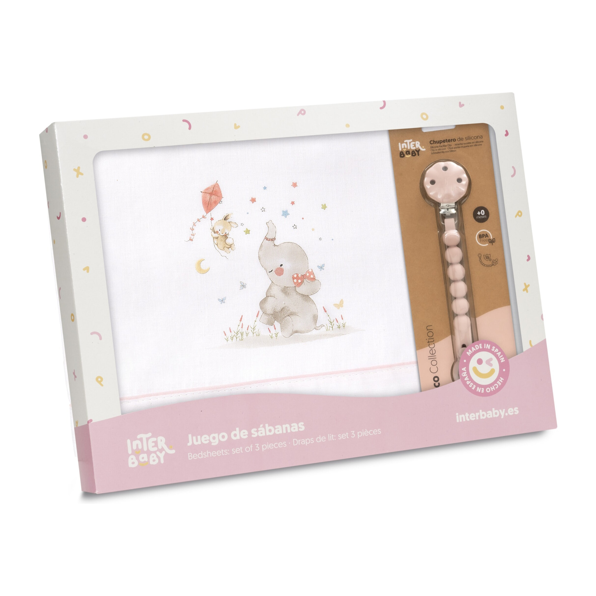 Sábanas Cuna Elefante